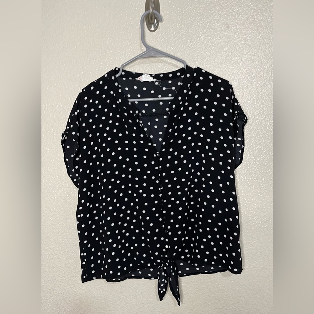 Polkadot blouse